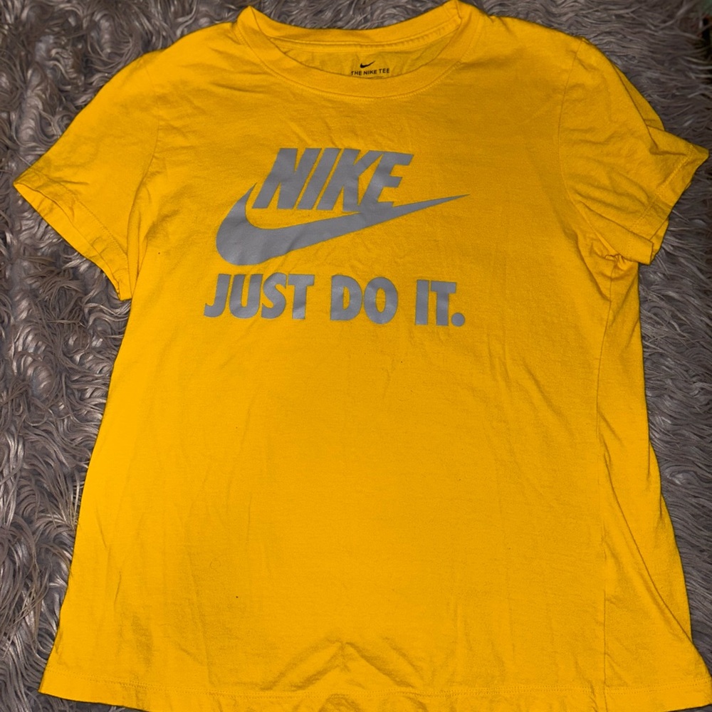 Yellow NIKE shirt